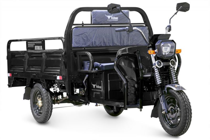 Грузовая электрическая тележка(электротрицикл) Rutrike D4 1800 60V1200W